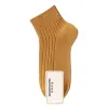 Pure cotton sweat-absorbing and odor-proof mid-calf socks for both men and women, available in multiple colors Item Picture